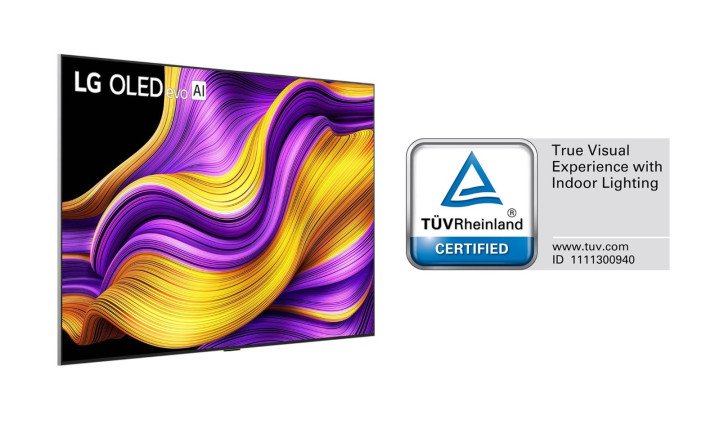 LG 2025 OLED TVS ACHIEVE “TRUE VISUAL EXPERIENCE WITH INDOOR LIGHTING” CERTIFICATION