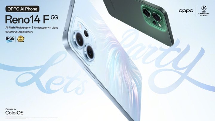 أوبو تطلق أحدث هواتفها Reno14 F 5G في المملكة العربية السعودية